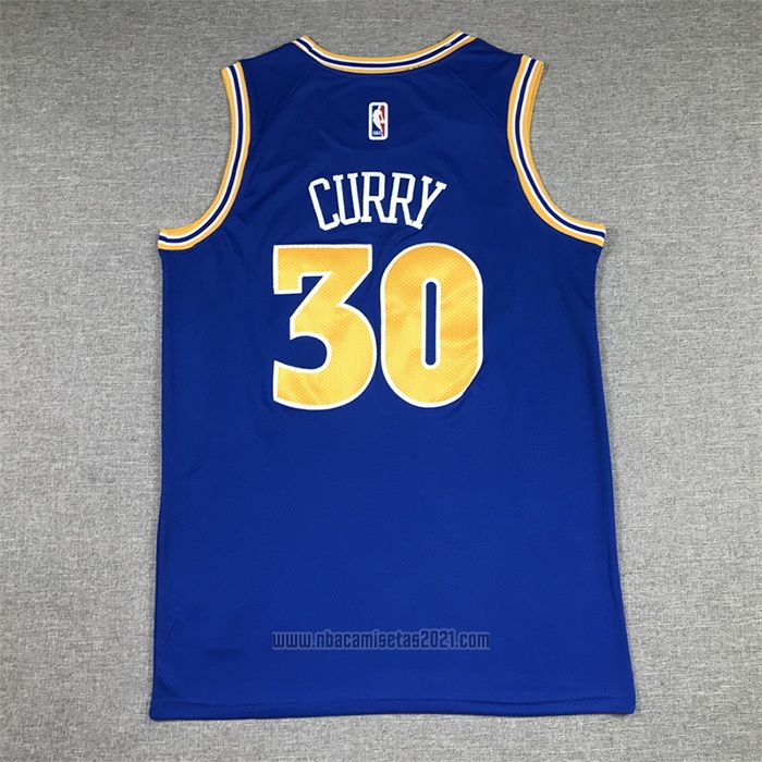 Camiseta Golden State Warriors Stephen Curry #30 Classic 2022-23 Azul